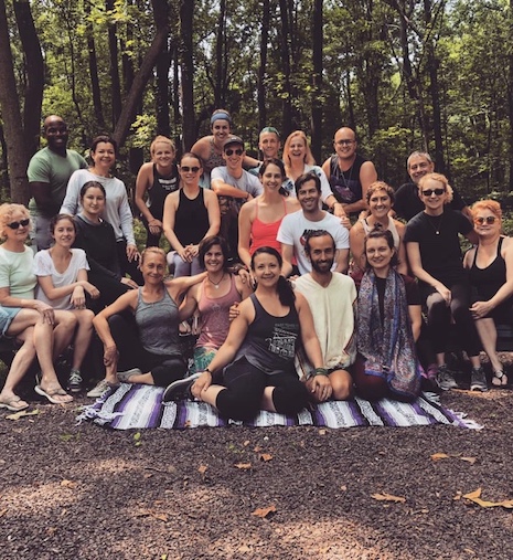 Outdoor Yoga group with Mindful Movement DC